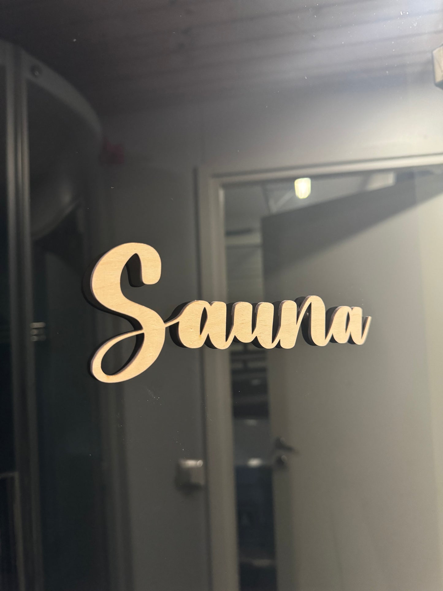 Sauna - ovikyltti